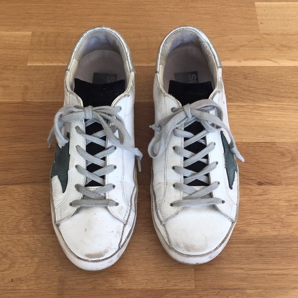 golden goose green back